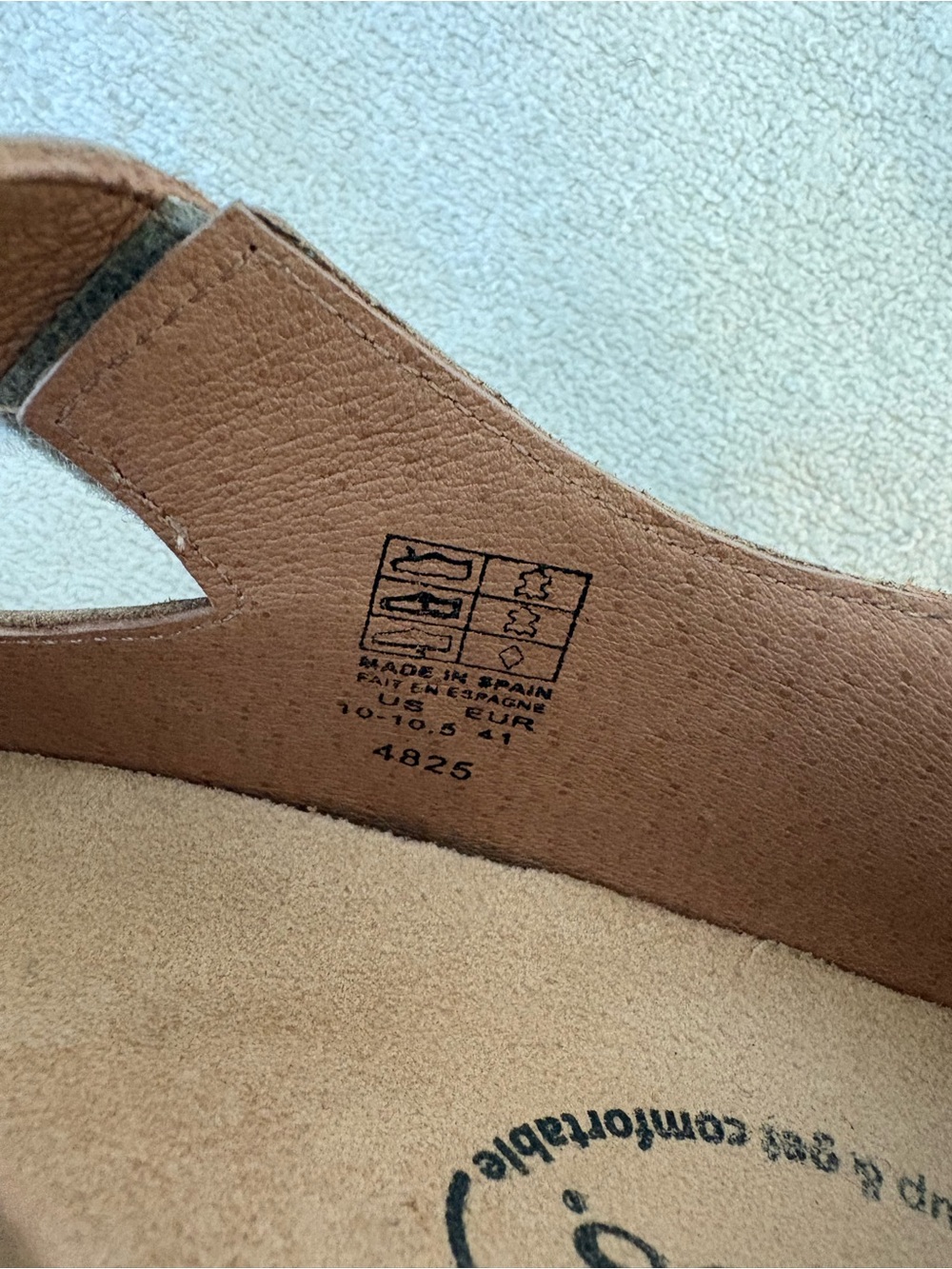 Taos Footwear Women’s Mary Jane Flats in Taupe Brown Size 41 - Picture 8 of 10